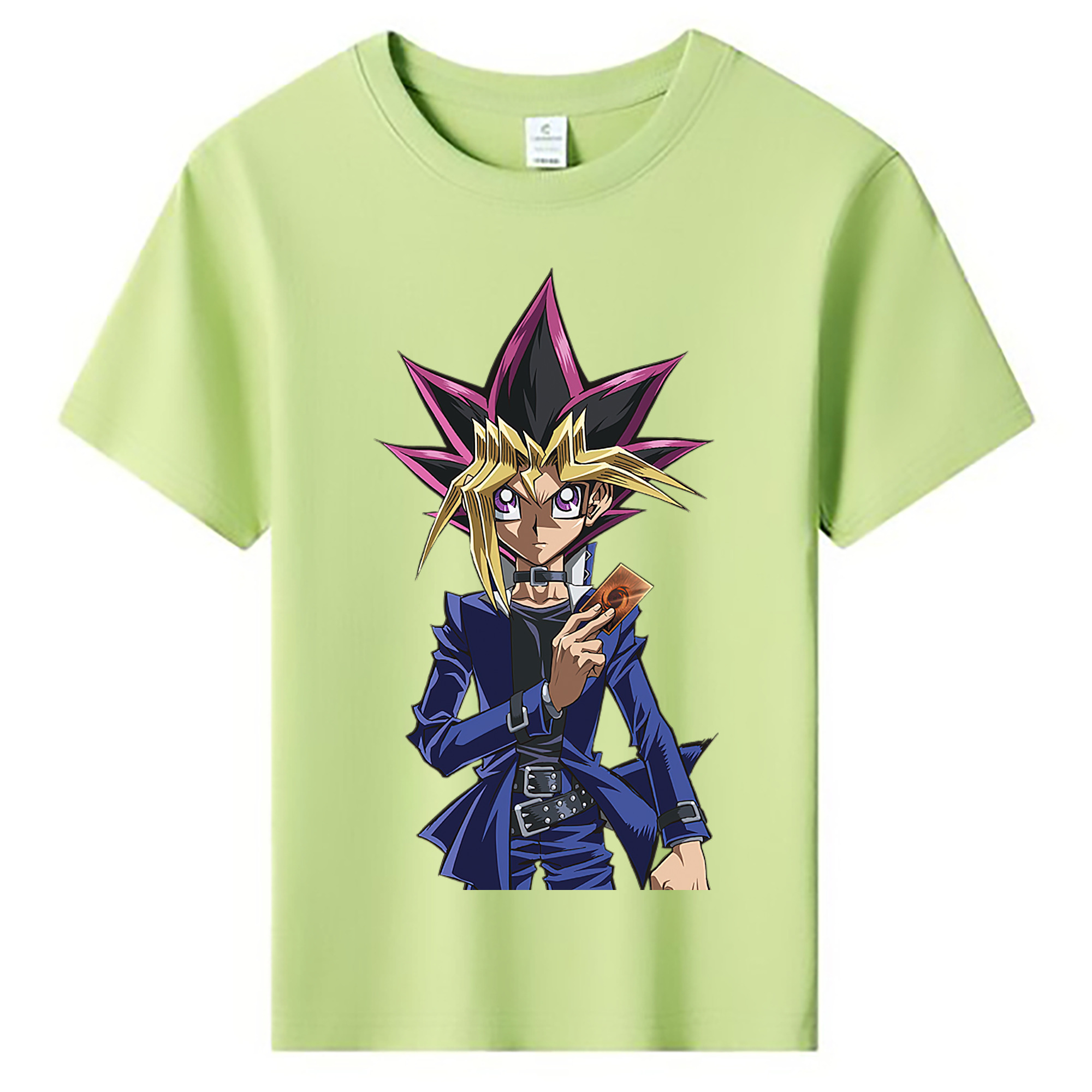 （画像用） 遊☆戯☆王 Yu-Gi-Oh! 綿100％キッズTシャツ（フロントプリント）